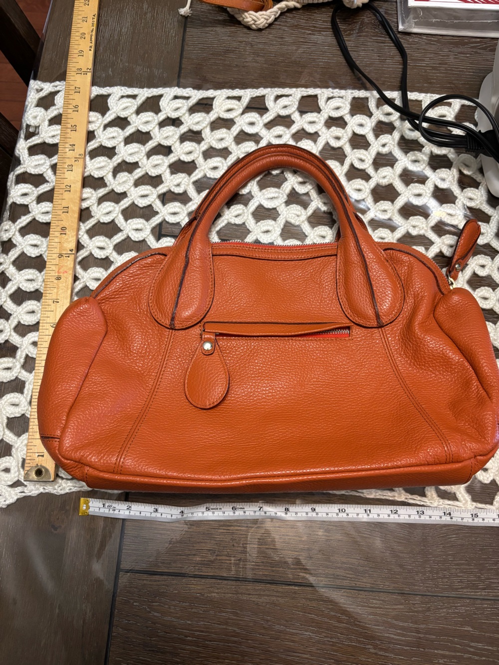 Sundance Leather Handbag